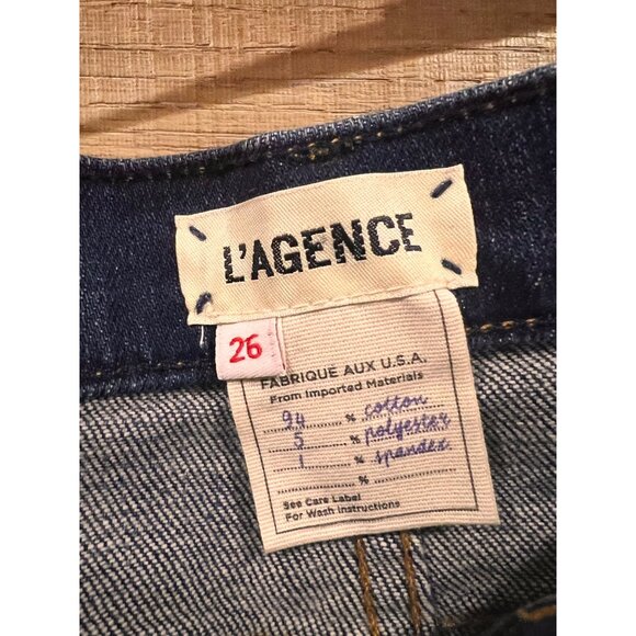 NWT Lagence Zoe Perfect Fit Denim Jean Shorts Size 26 - Picture 4 of 10